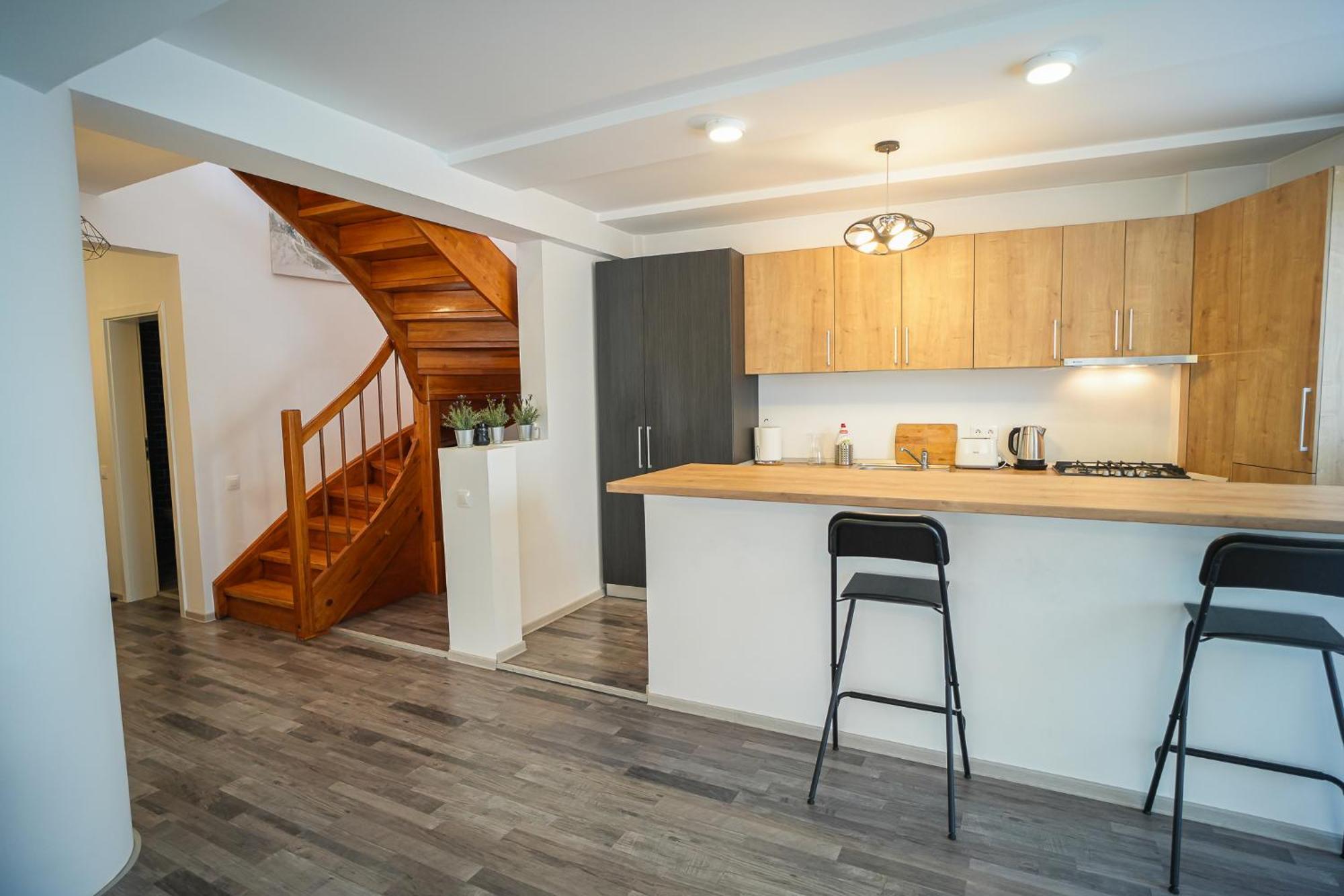 Penthouse With Huge Rooftop Terrace & City View Бухарест Екстер'єр фото